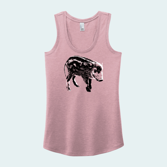 Red River Hog Piglet (Limited Edition for January) Women's Tank