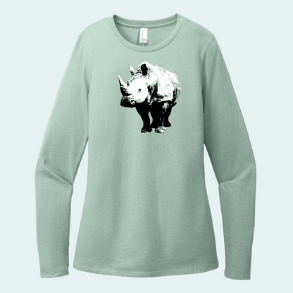 White Rhino (Limited Edition) Women’s Long Sleeve Tee