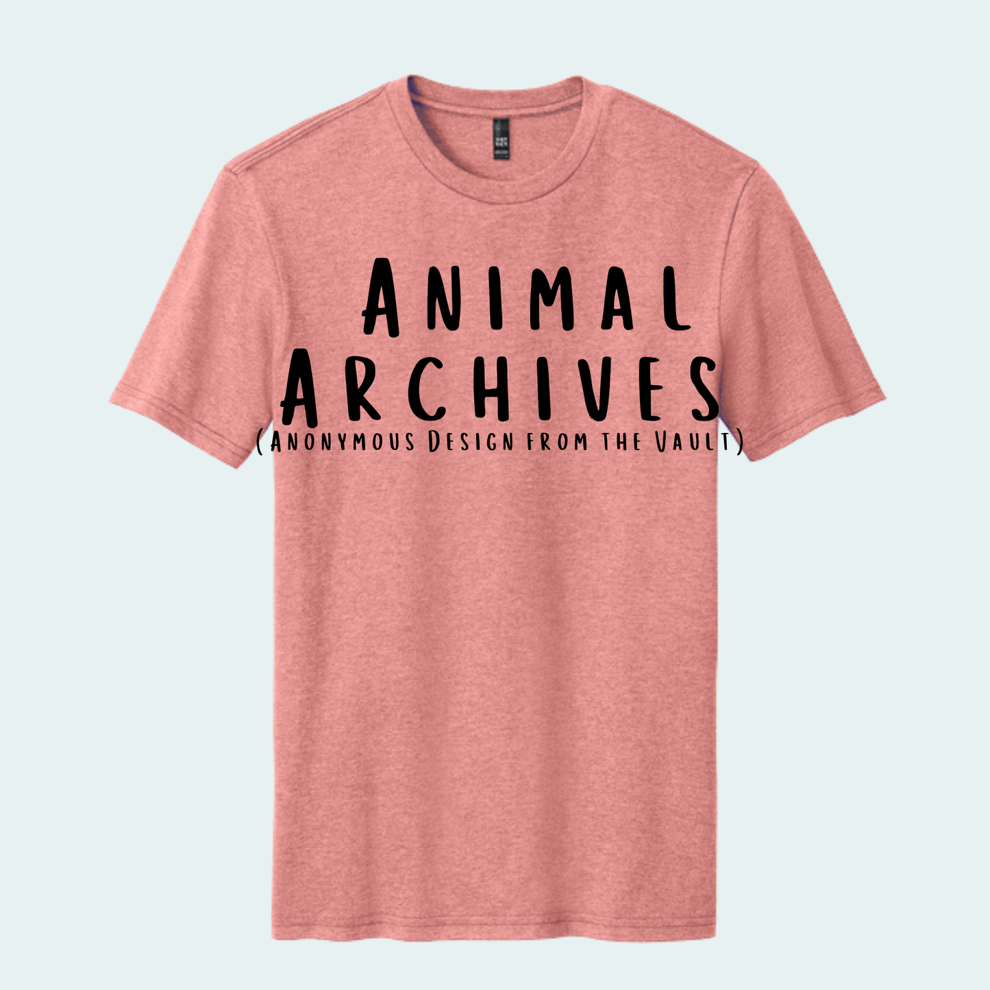 Animal Archives (Anonymous Design from the Vault) Unisex Tee