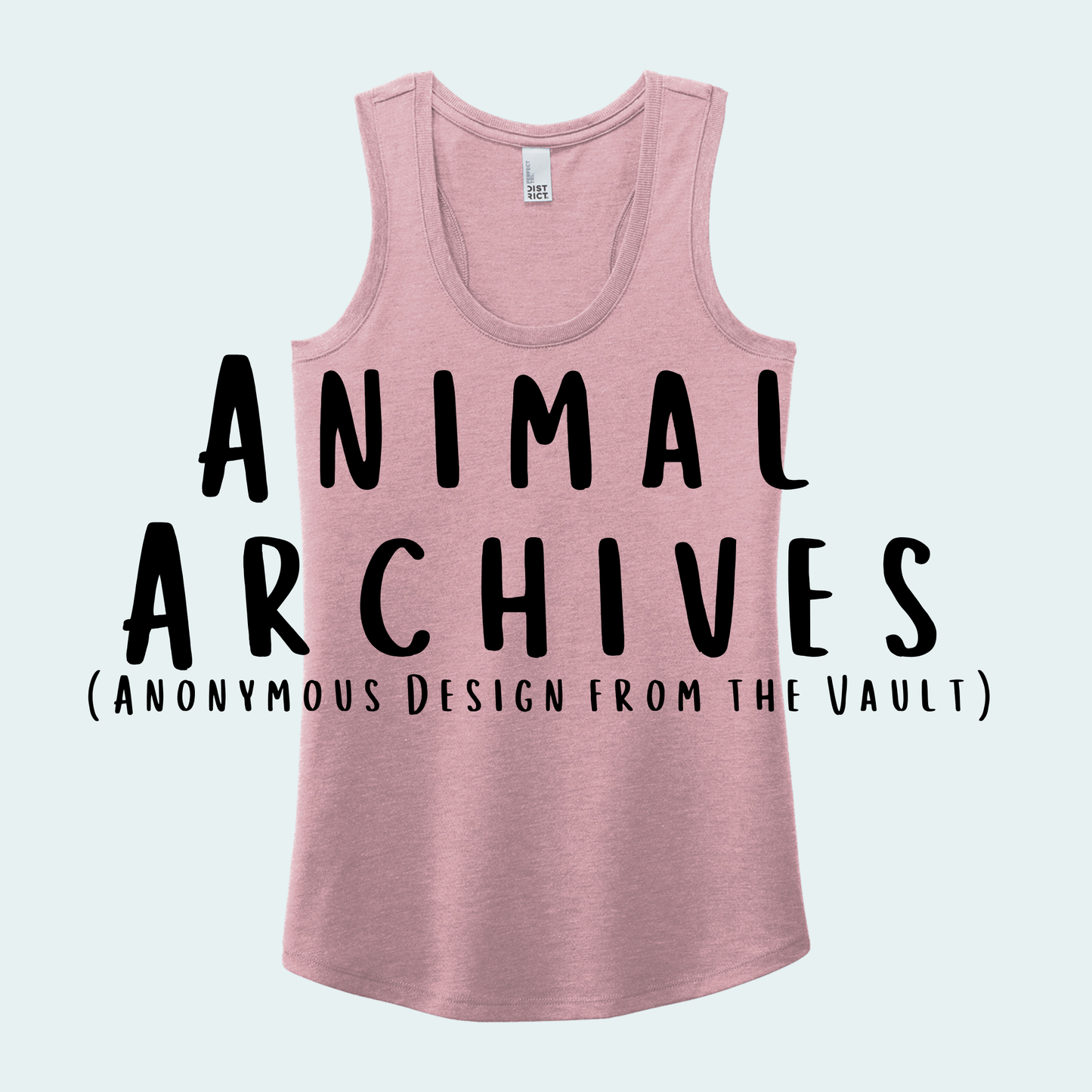 Animal Archives (Anonymous Design from the Vault) Women's Tank