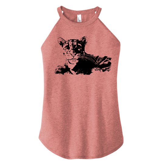 Clouded Leopard - Women's Rocker Tank (LIMITED EDITION)