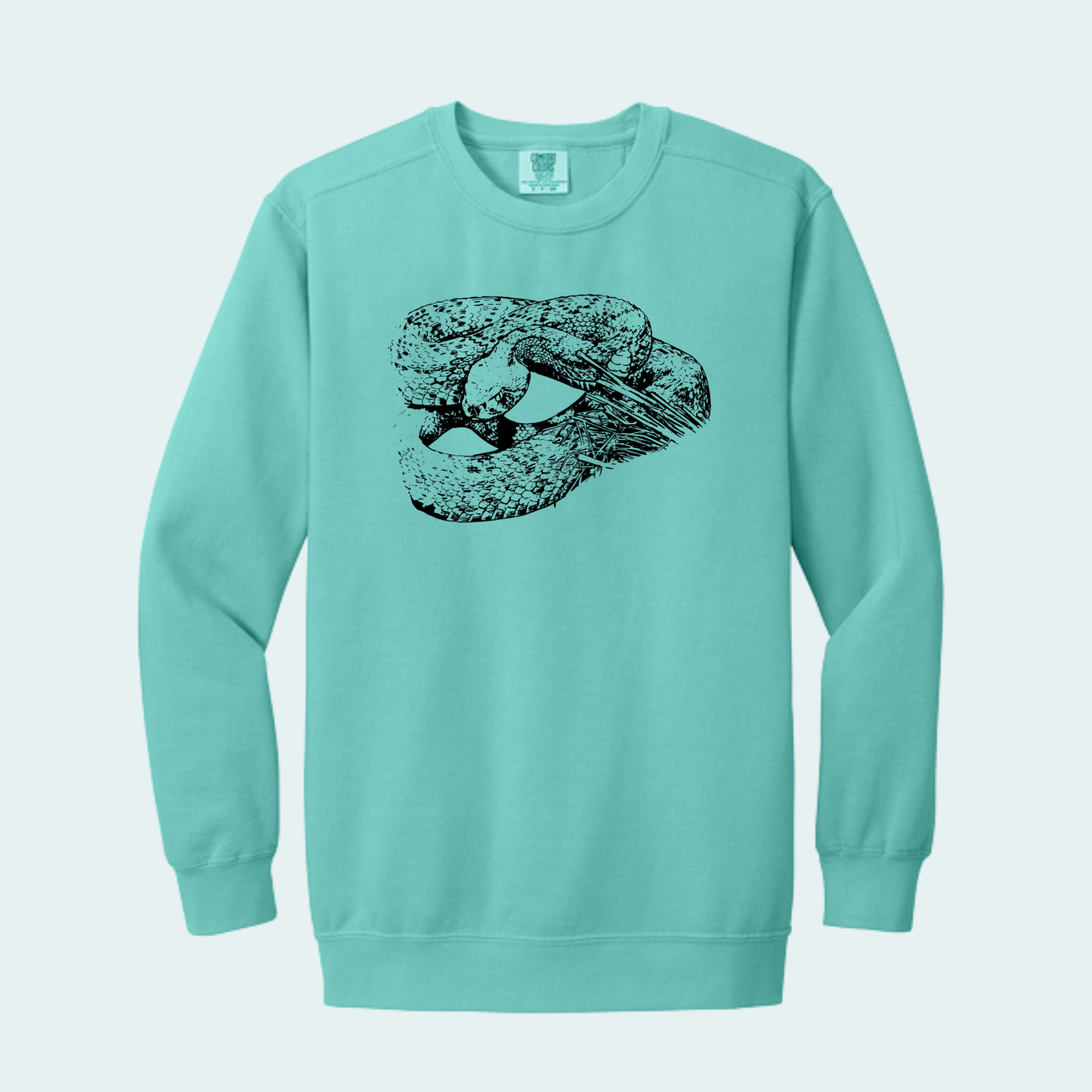 Western Diamondback Rattlesnake (Limited Edition for July) Comfort Color Crewneck