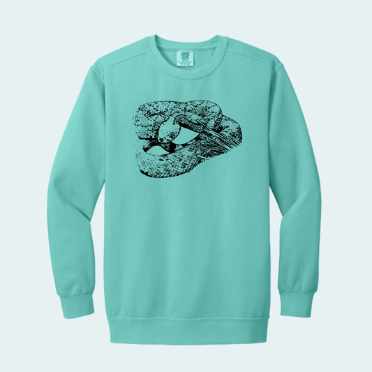 Western Diamondback Rattlesnake (Limited Edition for July) Comfort Color Crewneck