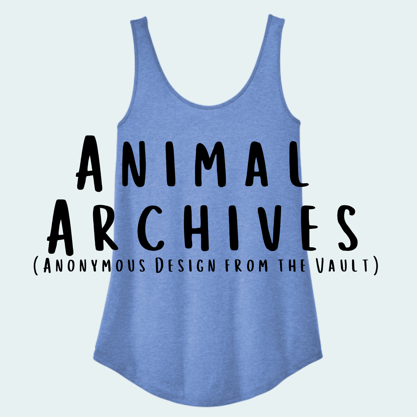 Animal Archives (Anonymous Design from the Vault) Women's Tank