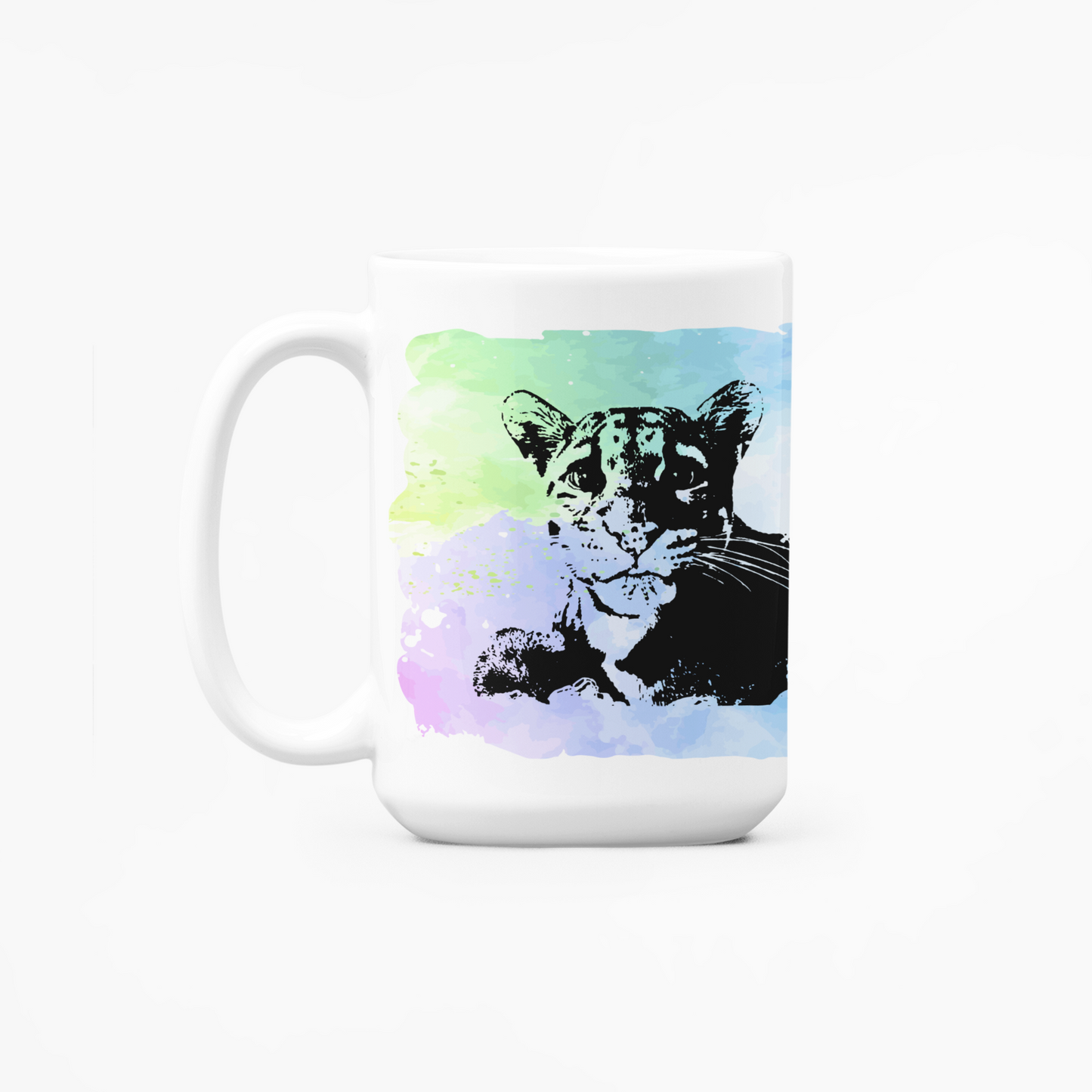 Clouded Leopard - Mug