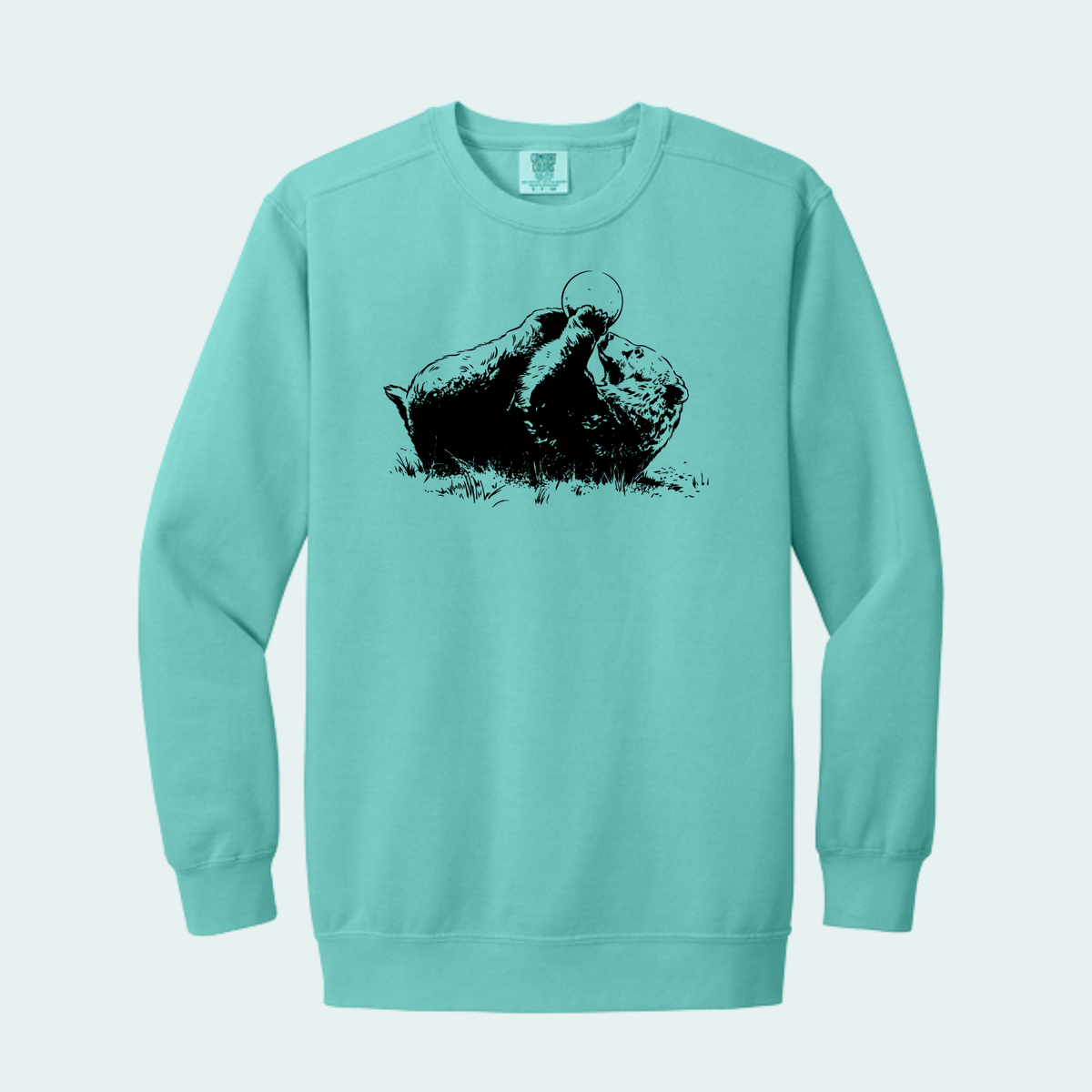 Bear - Umigomi Enrichment Project Fundraiser (Limited Edition for October) Unisex Comfort Color Crewneck