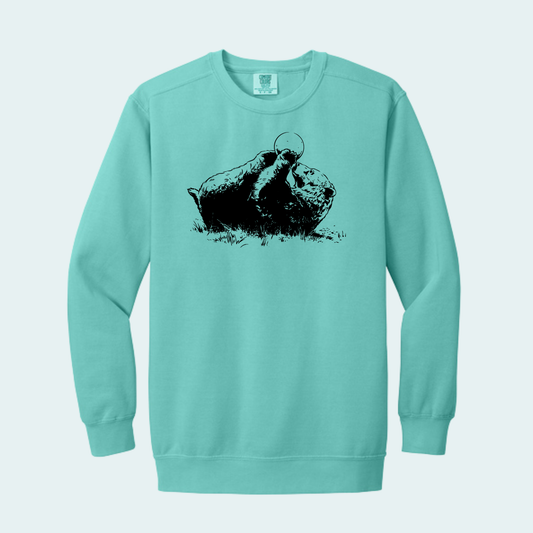 Bear - Umigomi Enrichment Project Fundraiser (Limited Edition for October) Unisex Comfort Color Crewneck