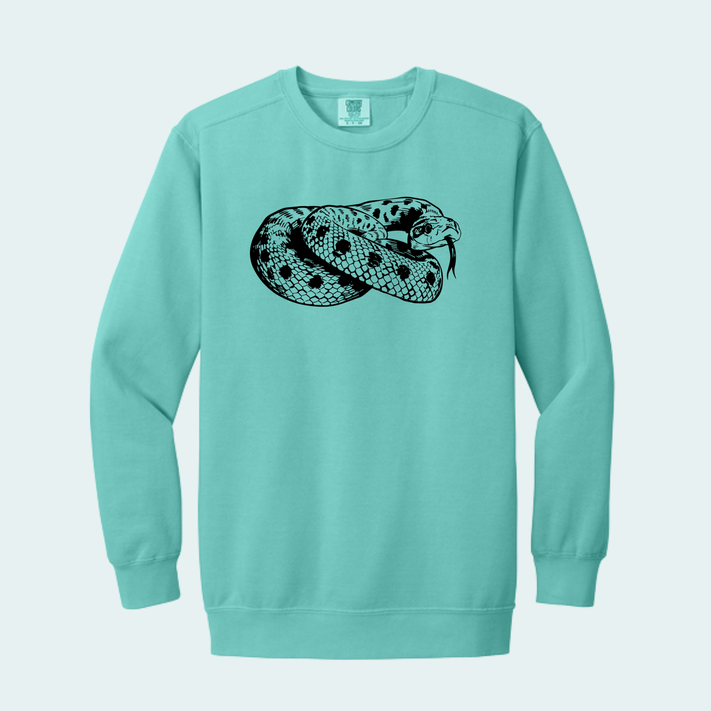Western Hognose Snake (Limited Edition for August) Unisex Comfort Color Crewneck