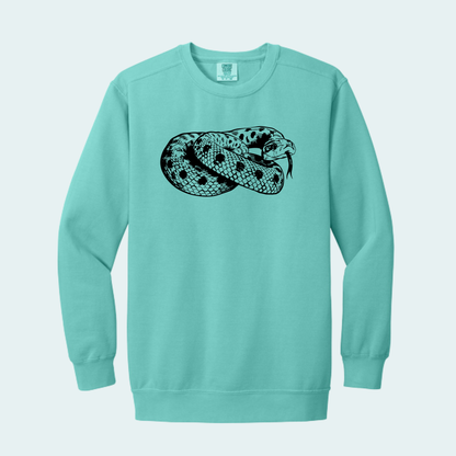 Western Hognose Snake (Limited Edition for August) Unisex Comfort Color Crewneck