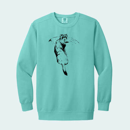 Black Footed Ferret (Limited Edition for September) Unisex Comfort Color Crewneck