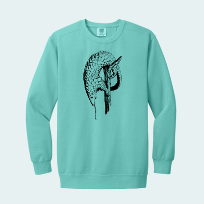 Pangolin (Limited Edition for August) Unisex Comfort Color Crewneck