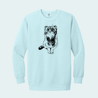 Pallas Cat (Limited Edition for October) Unisex Comfort Color Crewneck