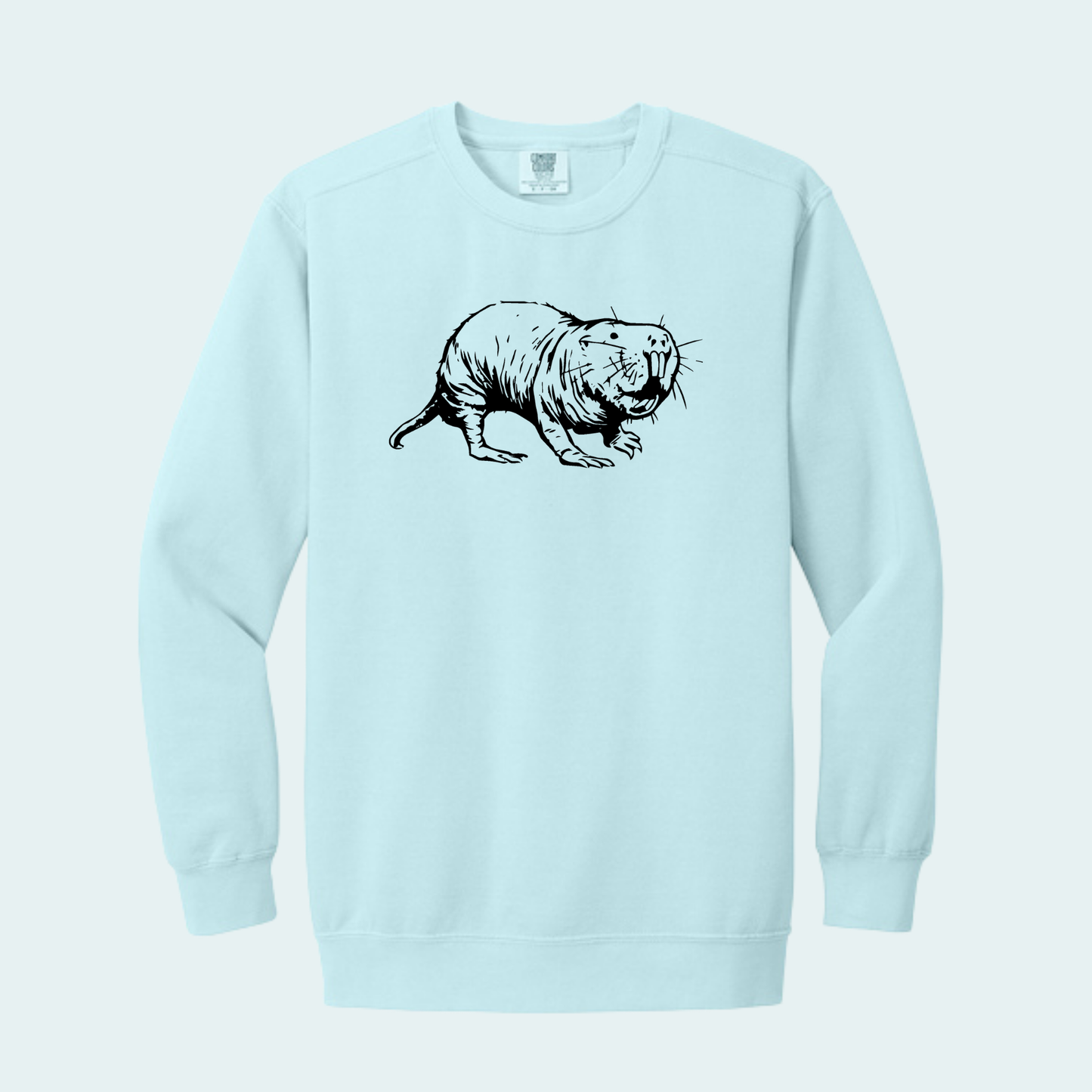 Naked Mole Rat (Limited Edition for August) Unisex Comfort Color Crewneck