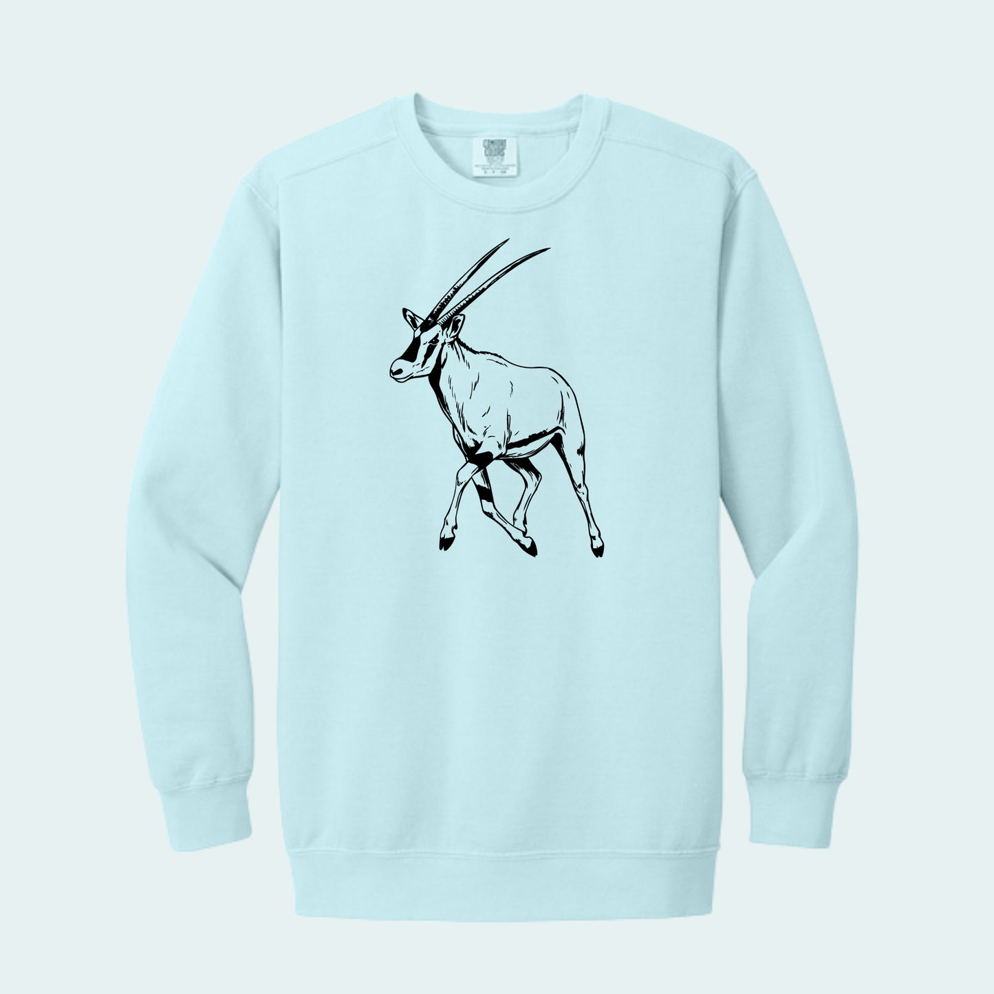Beisa Oryx (Limited Edition for August) Unisex Comfort Color Crewneck