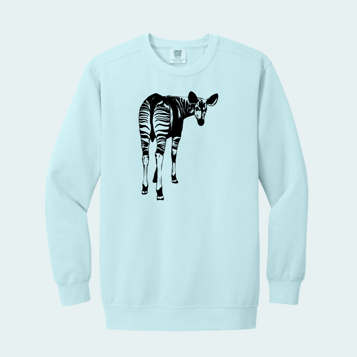 Okapi (Limited Edition for October) Unisex Comfort Color Crewneck