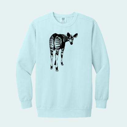 Okapi (Limited Edition for October) Unisex Comfort Color Crewneck