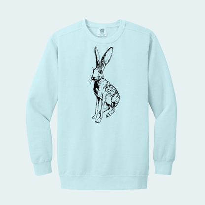 Antelope Jackrabbit (Limited Edition for August) Unisex Comfort Color Crewneck