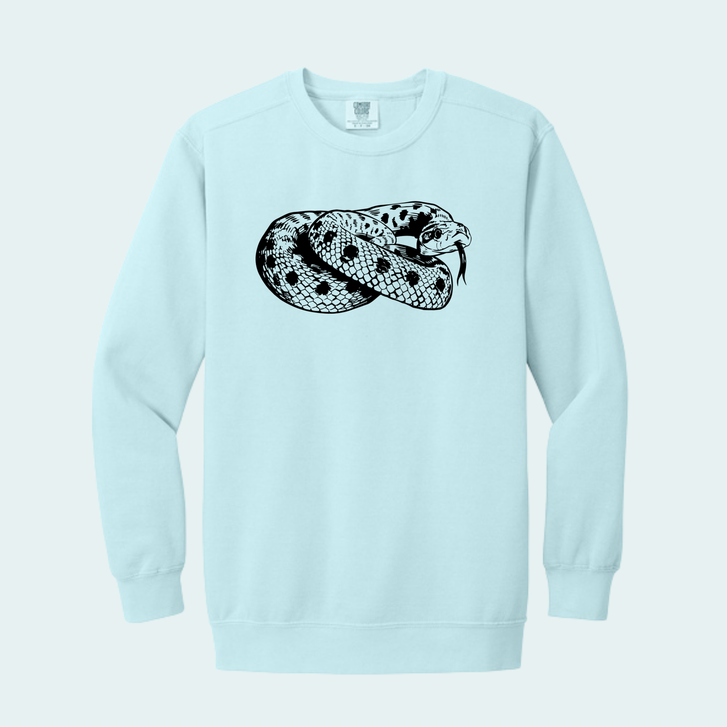 Western Hognose Snake (Limited Edition for August) Unisex Comfort Color Crewneck