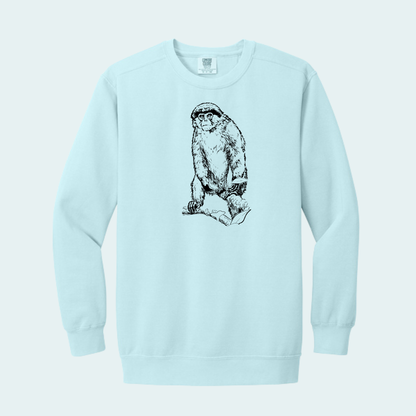 Red Colobus Fundraiser (Limited Edition for August) Unisex Comfort Color Crewneck