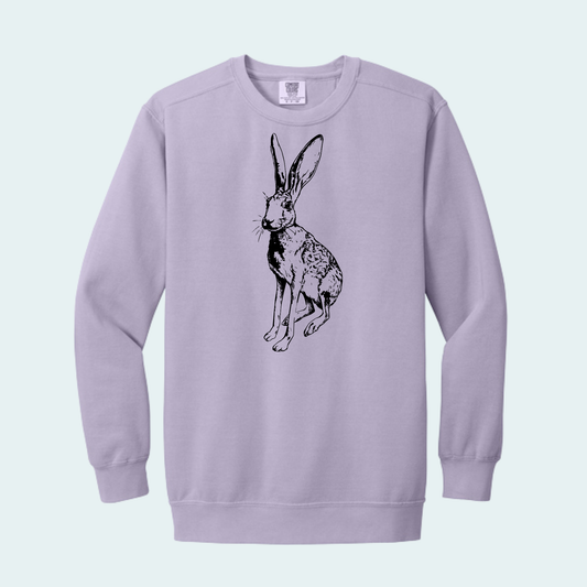 Antelope Jackrabbit (Limited Edition for August) Unisex Comfort Color Crewneck