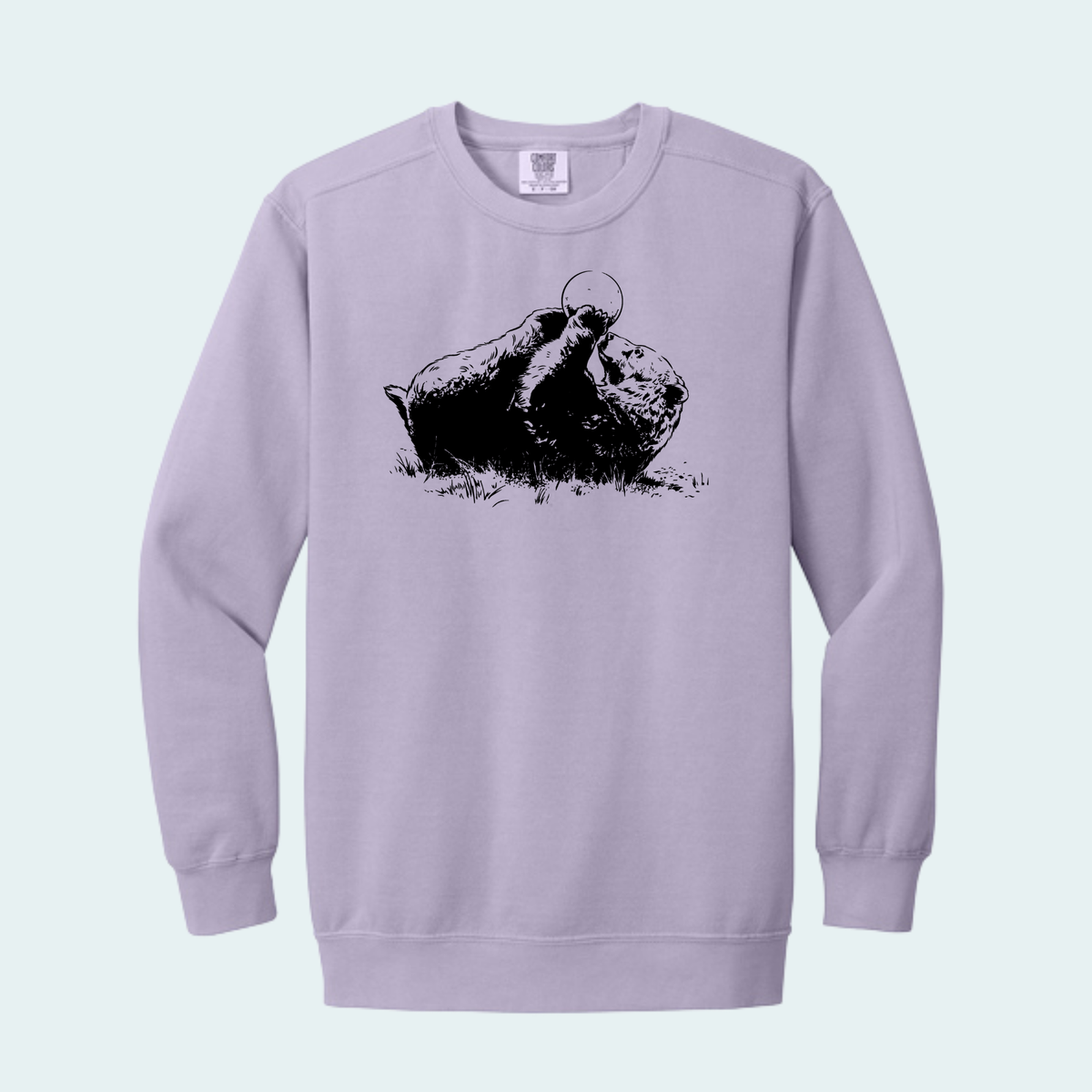 Bear - Umigomi Enrichment Project Fundraiser (Limited Edition for October) Unisex Comfort Color Crewneck