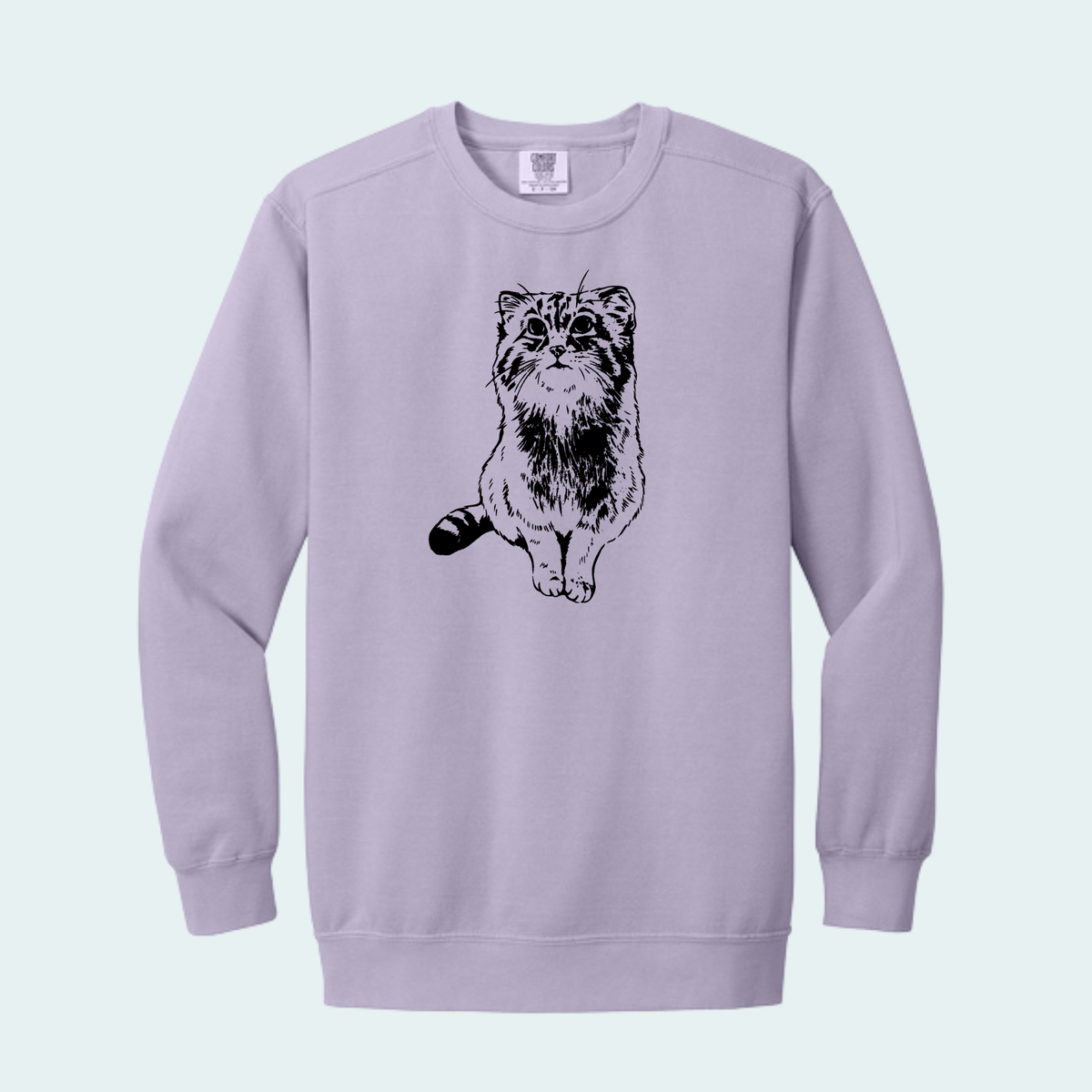 Pallas Cat (Limited Edition for October) Unisex Comfort Color Crewneck