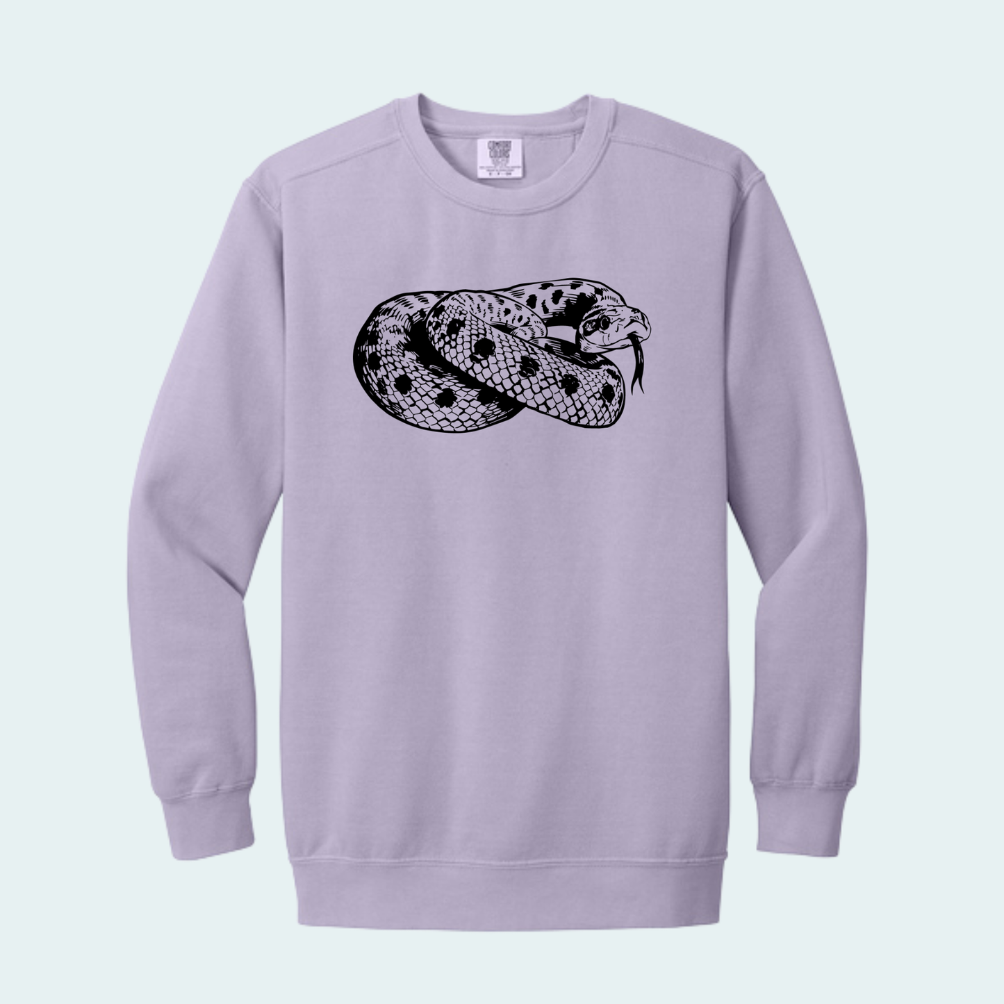 Western Hognose Snake (Limited Edition for August) Unisex Comfort Color Crewneck