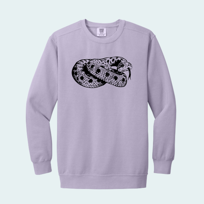 Western Hognose Snake (Limited Edition for August) Unisex Comfort Color Crewneck