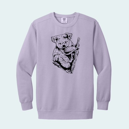 Koala (Limited Edition for September) Unisex Comfort Color Crewneck
