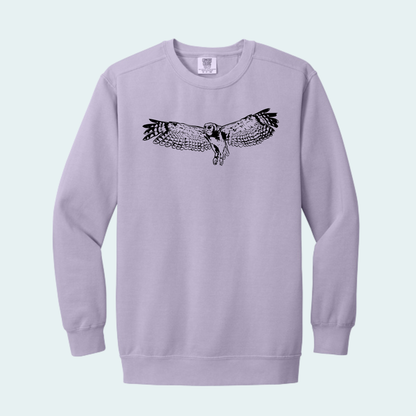 Verreaux's Eagle Owl (Limited Edition for August) Unisex Comfort Color Crewneck