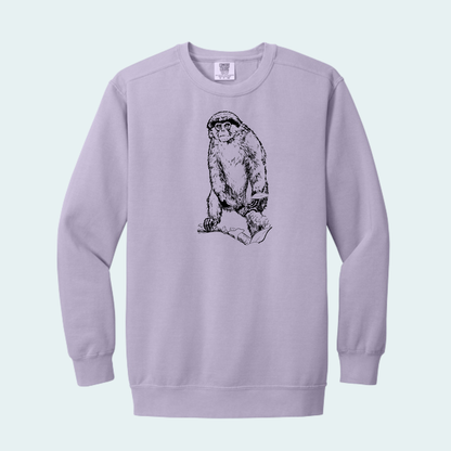 Red Colobus Fundraiser (Limited Edition for August) Unisex Comfort Color Crewneck
