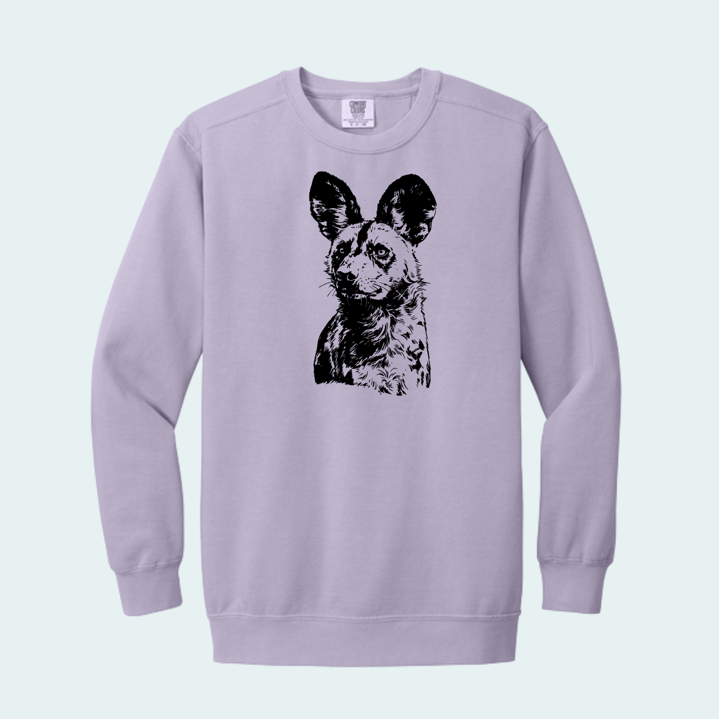 Kalahari African Wild Dog Conservation Trust Fundraiser (Limited Edition for September) Unisex Comfort Color Crewneck