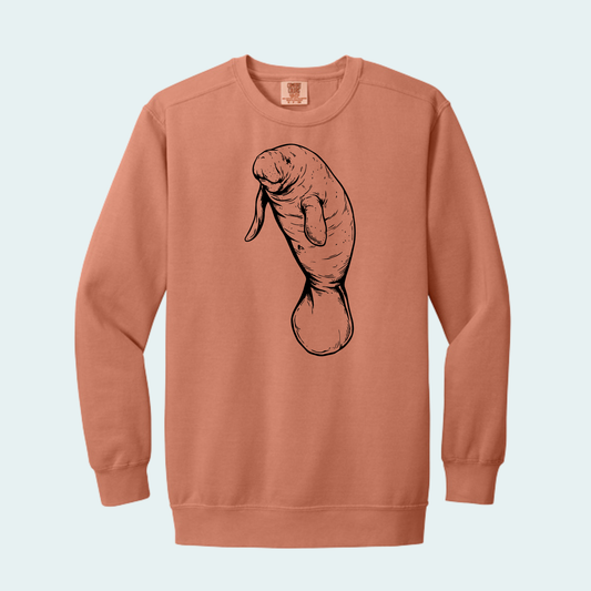 Manatee (Limited Edition for September) Unisex Comfort Color Crewneck