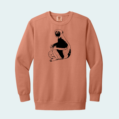 Sifaka (Limited Edition for October) Unisex Comfort Color Crewneck