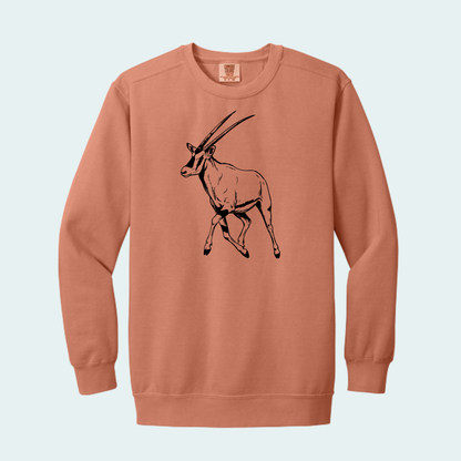 Beisa Oryx (Limited Edition for August) Unisex Comfort Color Crewneck