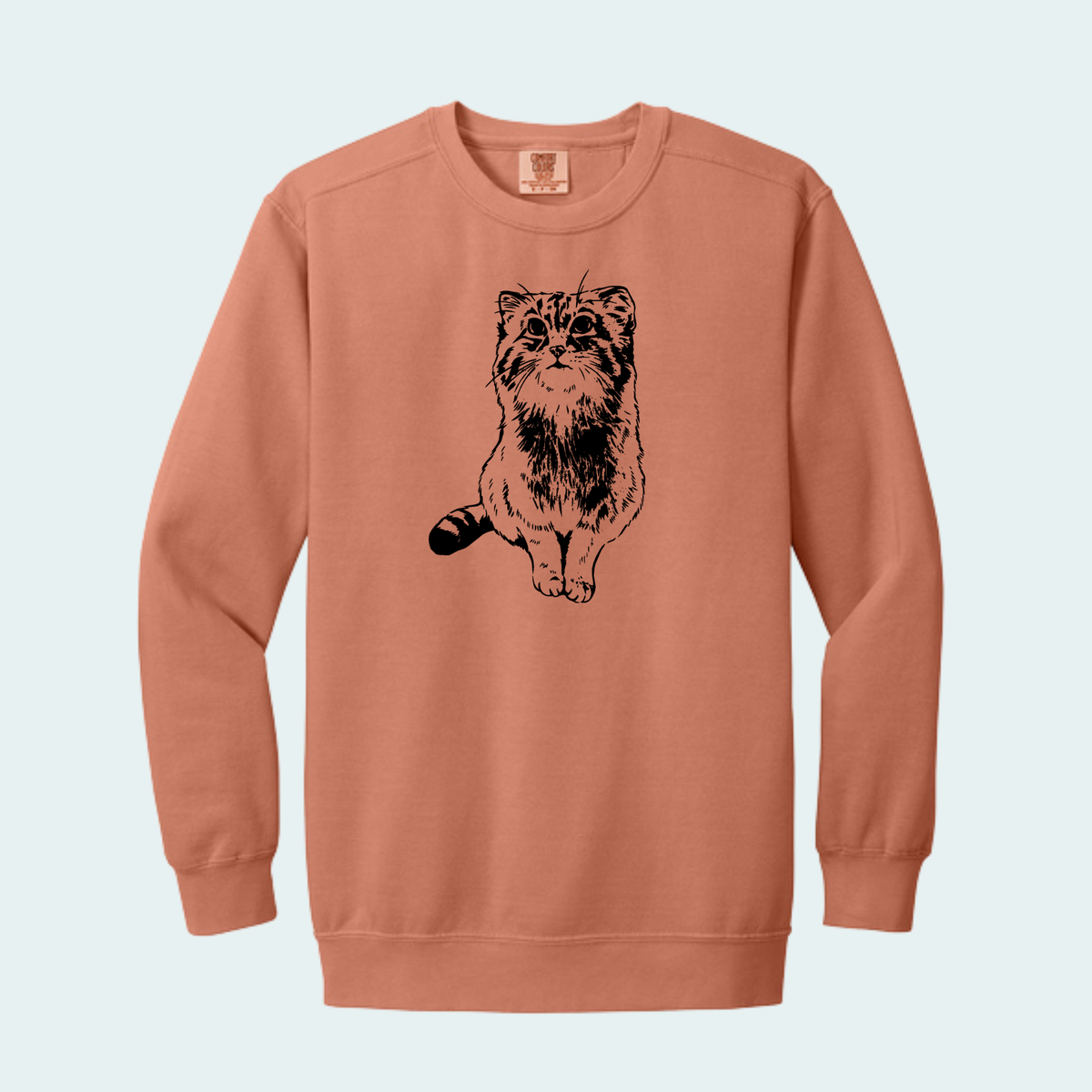 Pallas Cat (Limited Edition for October) Unisex Comfort Color Crewneck