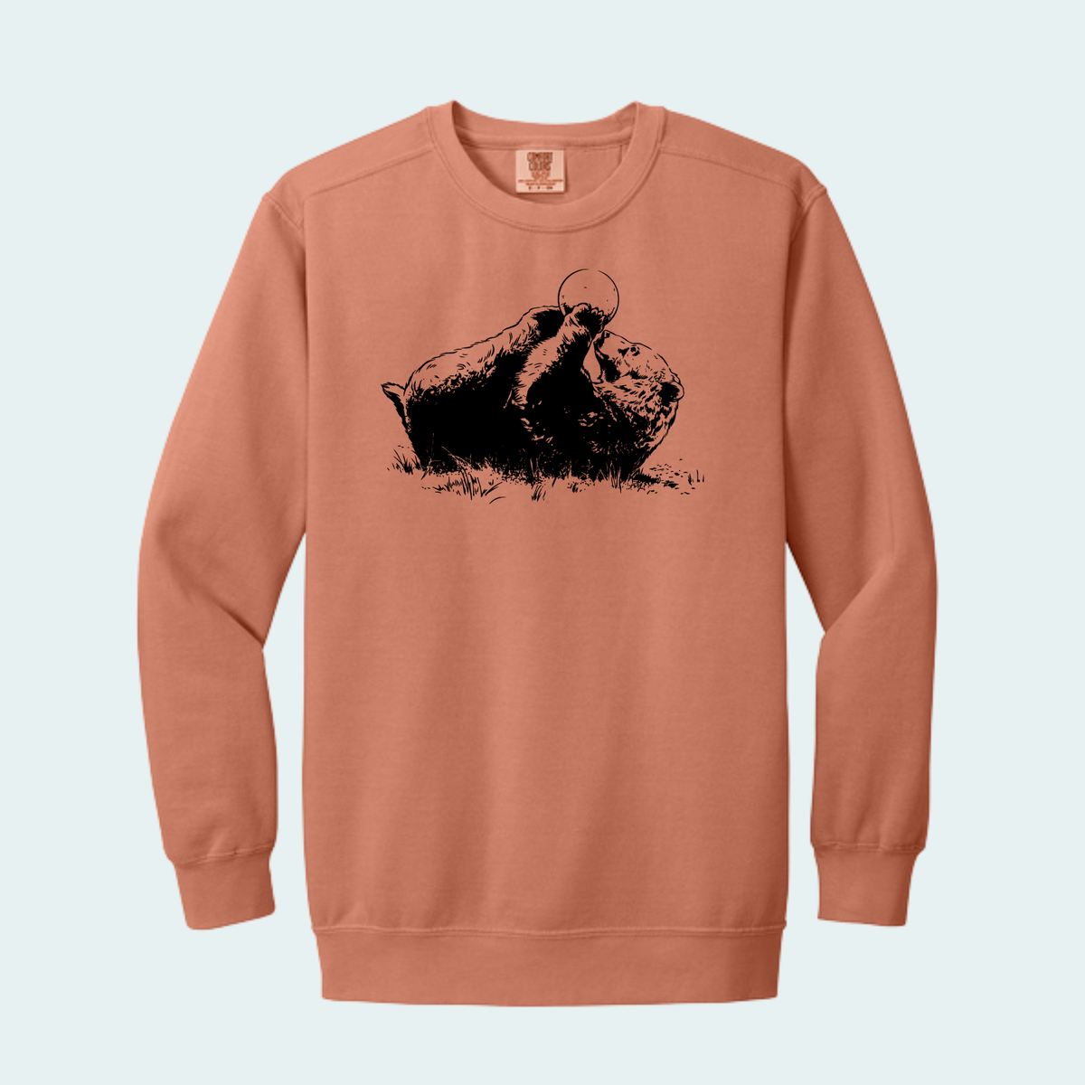 Bear - Umigomi Enrichment Project Fundraiser (Limited Edition for October) Unisex Comfort Color Crewneck