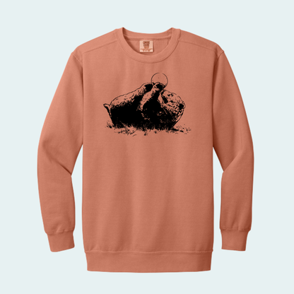 Bear - Umigomi Enrichment Project Fundraiser (Limited Edition for October) Unisex Comfort Color Crewneck