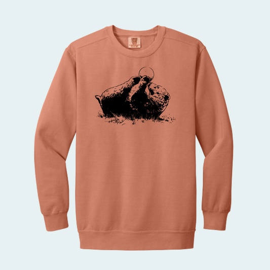 Bear - Umigomi Enrichment Project Fundraiser (Limited Edition for October) Unisex Comfort Color Crewneck
