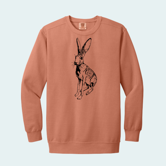 Antelope Jackrabbit (Limited Edition for August) Unisex Comfort Color Crewneck