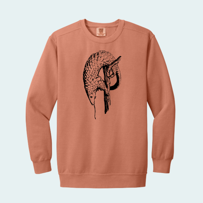 Pangolin (Limited Edition for August) Unisex Comfort Color Crewneck