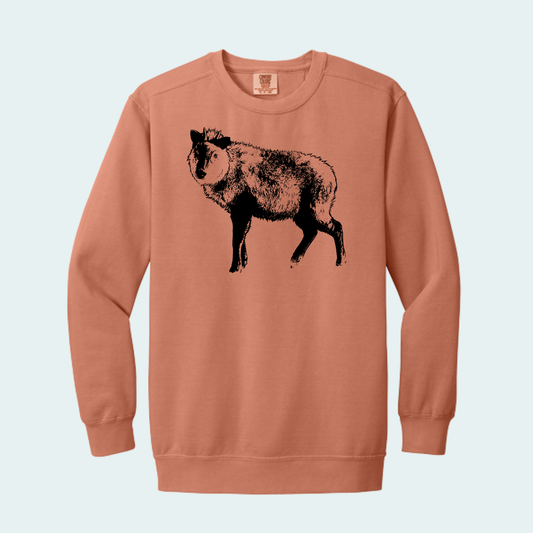 Japanese Serow (Limited Edition for October) Unisex Comfort Color Crewneck