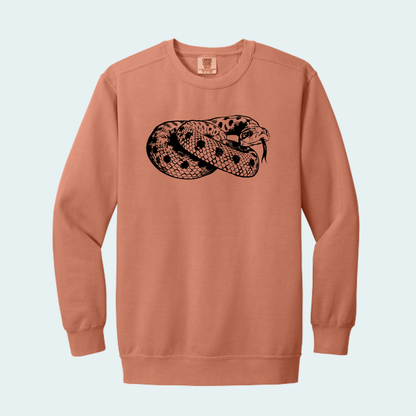 Western Hognose Snake (Limited Edition for August) Unisex Comfort Color Crewneck