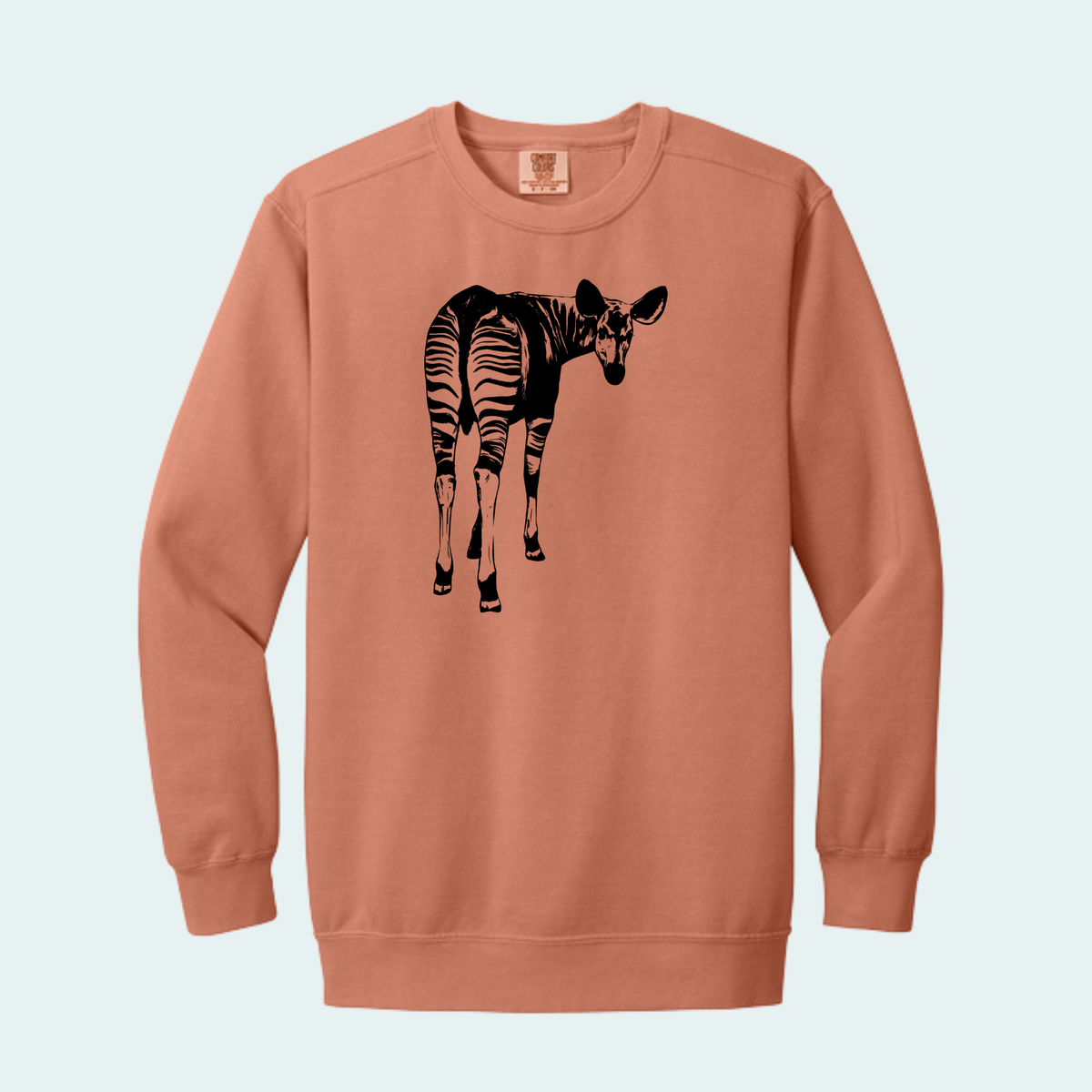 Okapi (Limited Edition for October) Unisex Comfort Color Crewneck