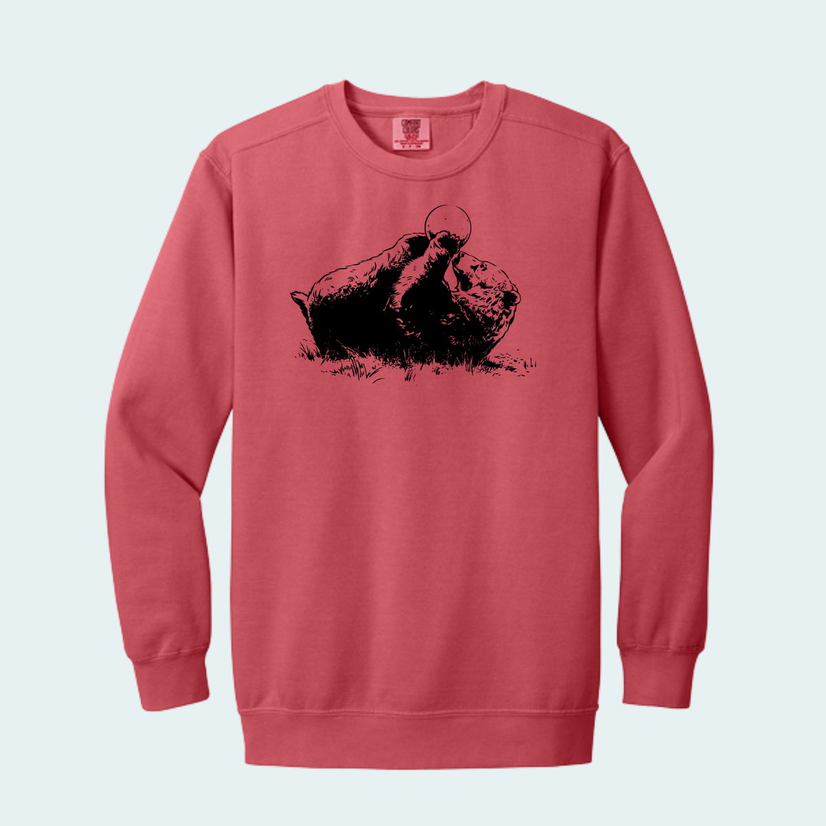 Bear - Umigomi Enrichment Project Fundraiser (Limited Edition for October) Unisex Comfort Color Crewneck