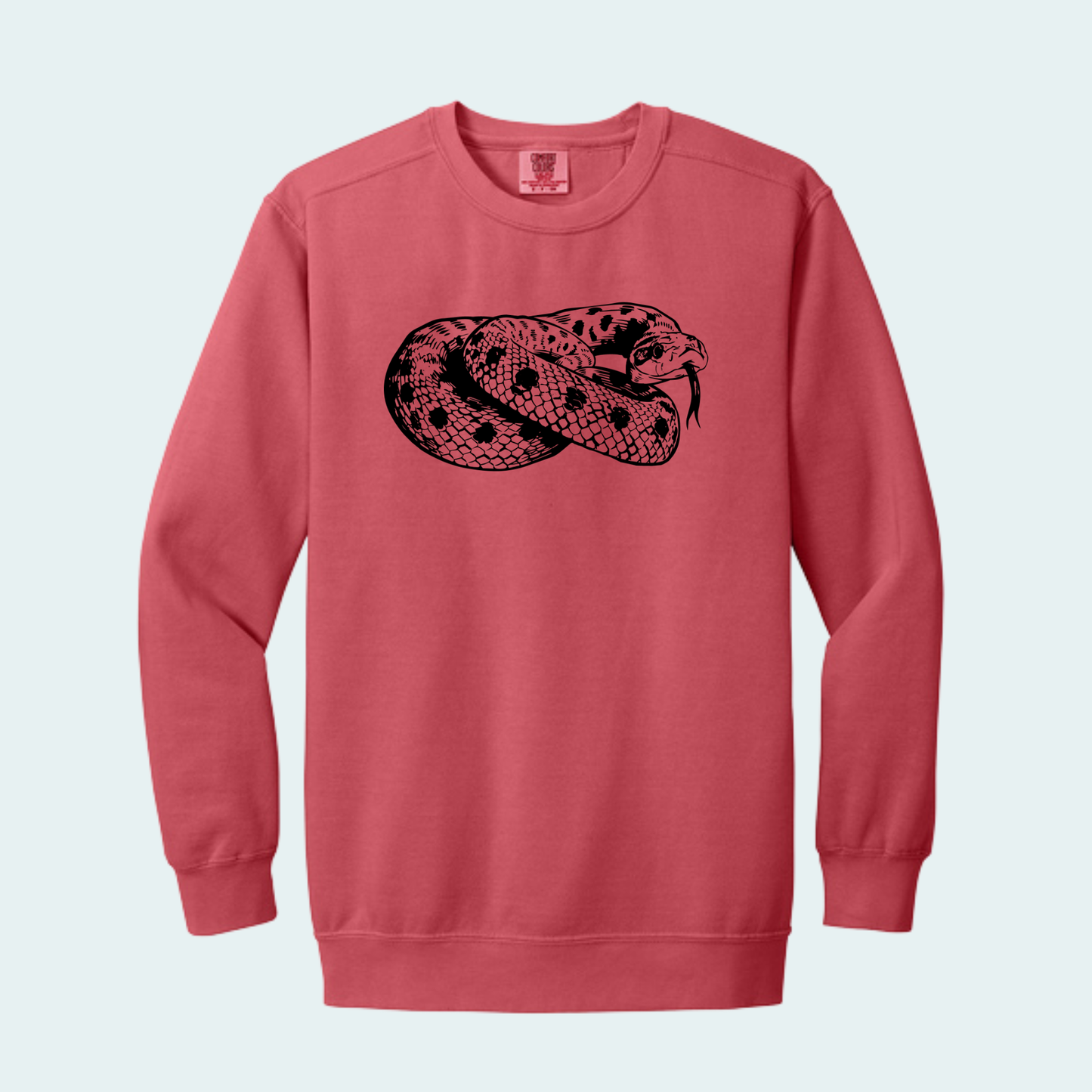 Western Hognose Snake (Limited Edition for August) Unisex Comfort Color Crewneck