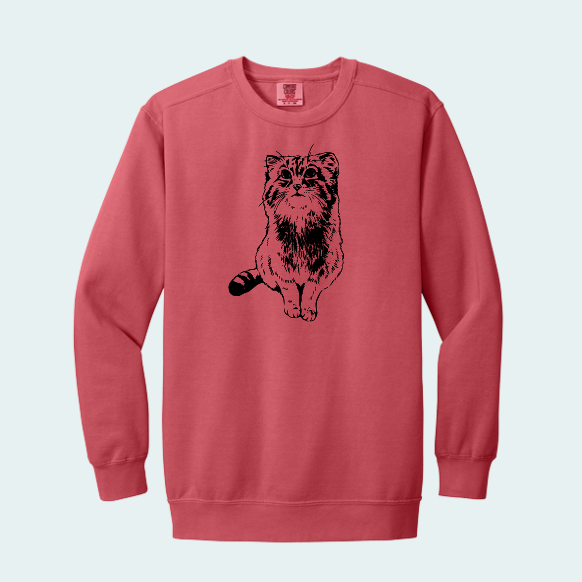 Pallas Cat (Limited Edition for October) Unisex Comfort Color Crewneck