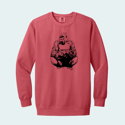 Western lowland Gorilla (Limited Edition for September) Unisex Comfort Color Crewneck