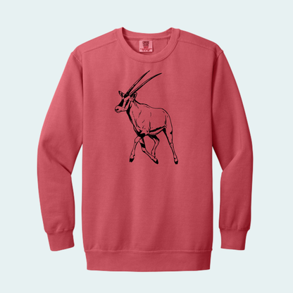 Beisa Oryx (Limited Edition for August) Unisex Comfort Color Crewneck