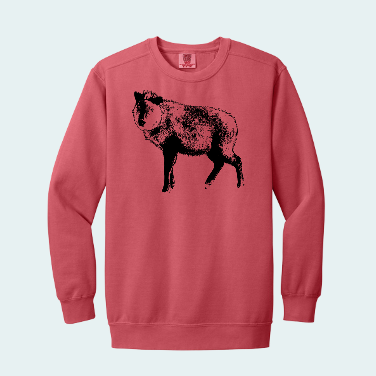 Japanese Serow (Limited Edition for October) Unisex Comfort Color Crewneck